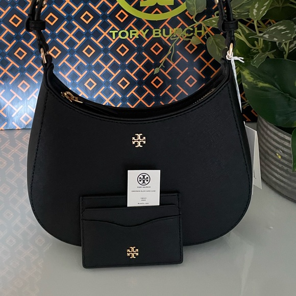 New, authentic emerson shoulder bag& matching wallet - Picture 2 of 16